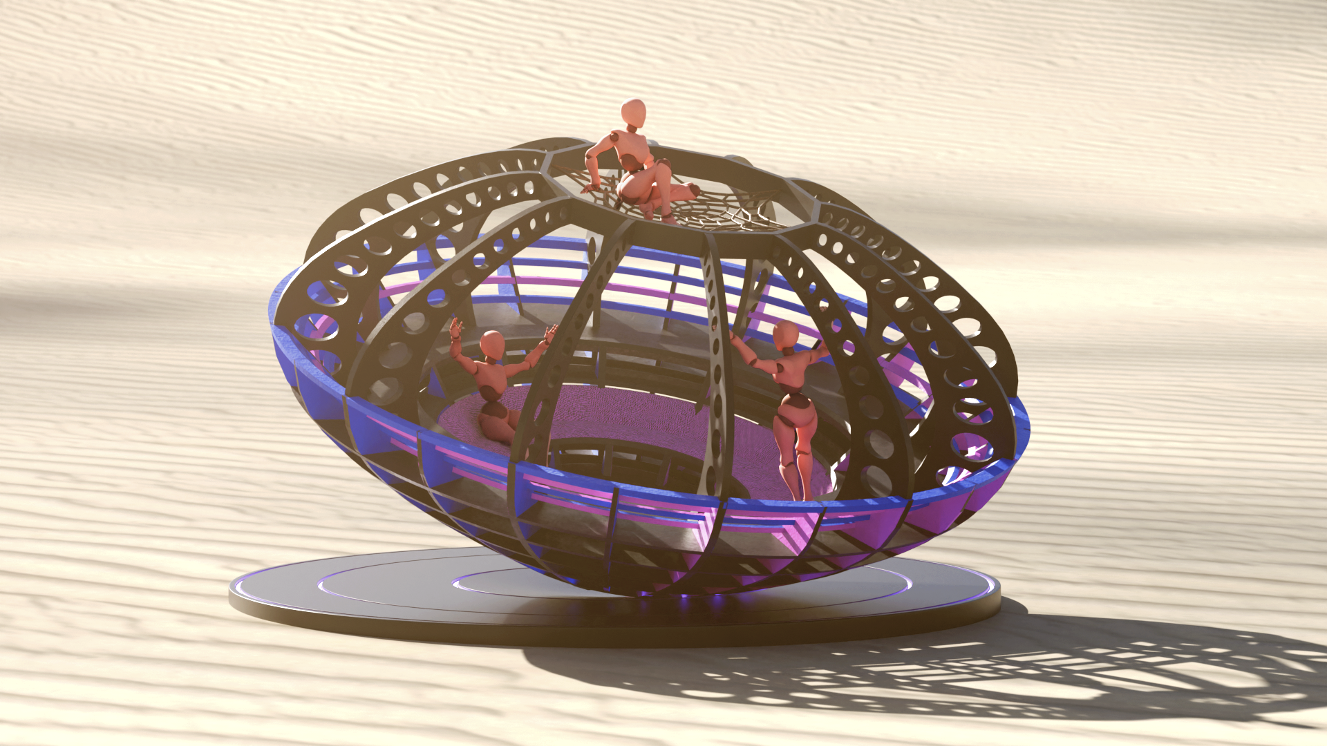 tilted daytime